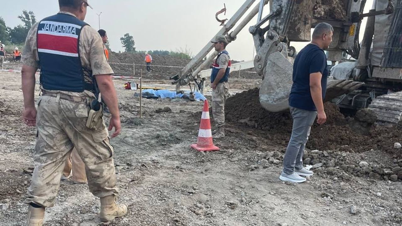 Hatay'da tren yolu şantiyesinde işçi hayatını kaybetti