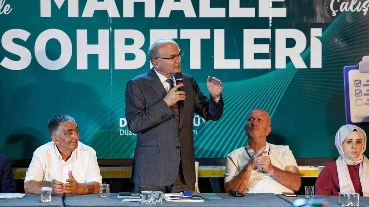 Her zaman vatandaşın yanında: Çay Mahallesi'nde projeler ve yatırımlar