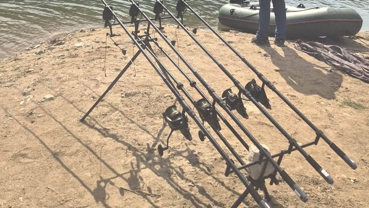 Hisarcık'ta baraj ve gölette su ürünleri denetimleri hız kesmiyor