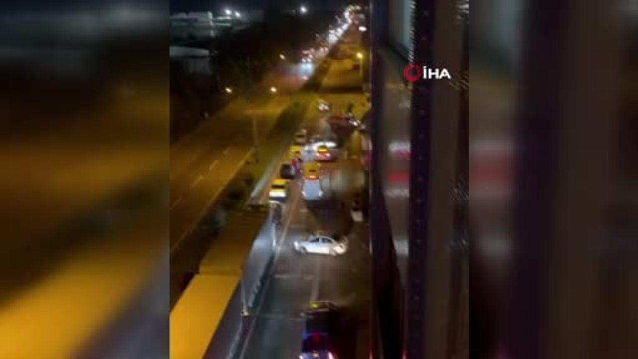 Hopa açıklarında insansız deniz aracı ihbarı, karayolu trafiği durduruldu