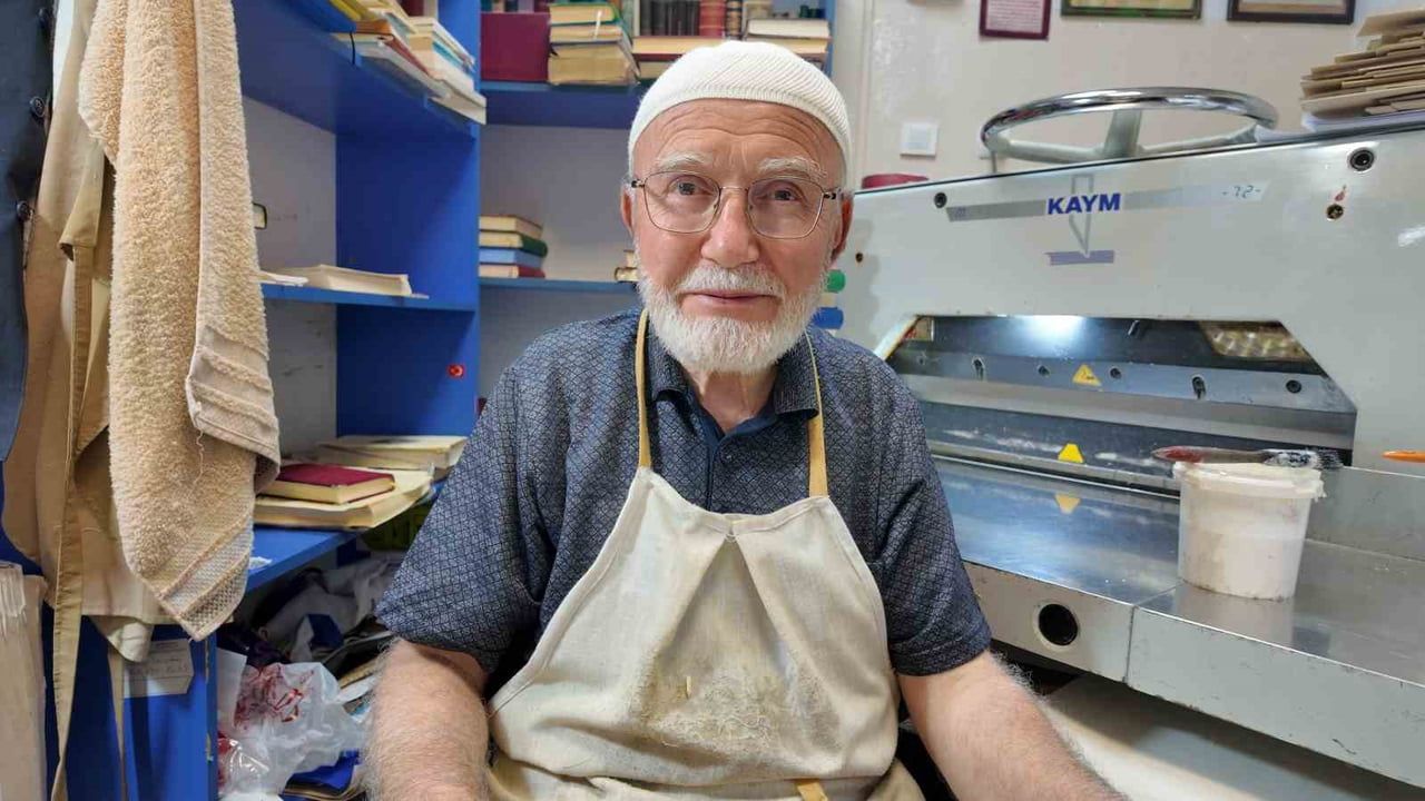 Huzur veren meslek: Konya'da Kur'an-ı Kerim mücellitliği