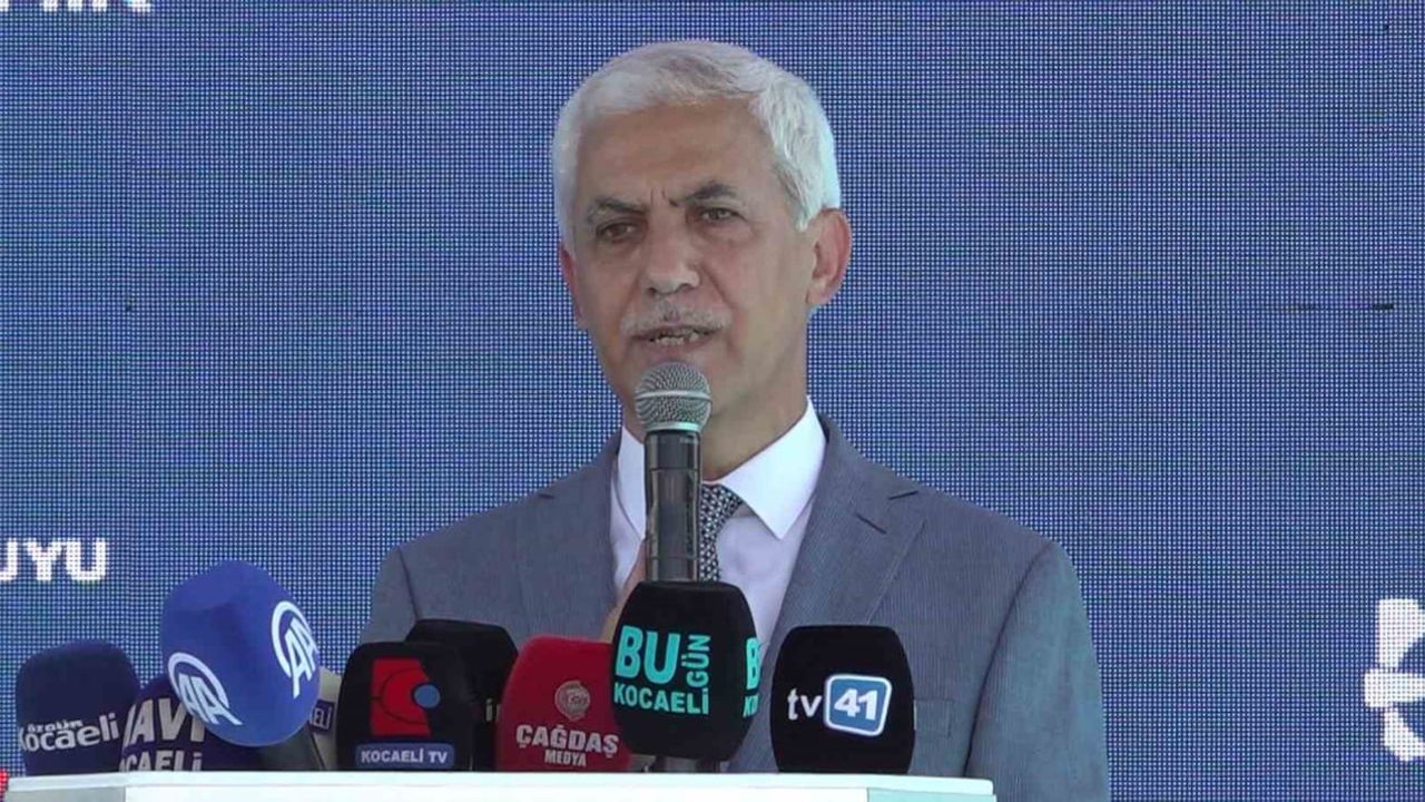 İhsaniye projesiyle Kocaeli'nin su arz güvenliği güçlendi