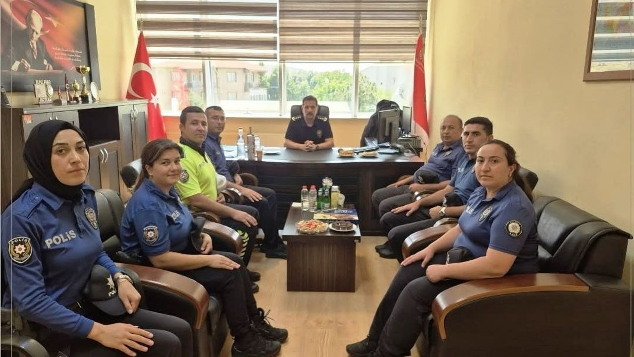 İl emniyet müdürü Osman Elbir dört ilçede inceleme yaptı