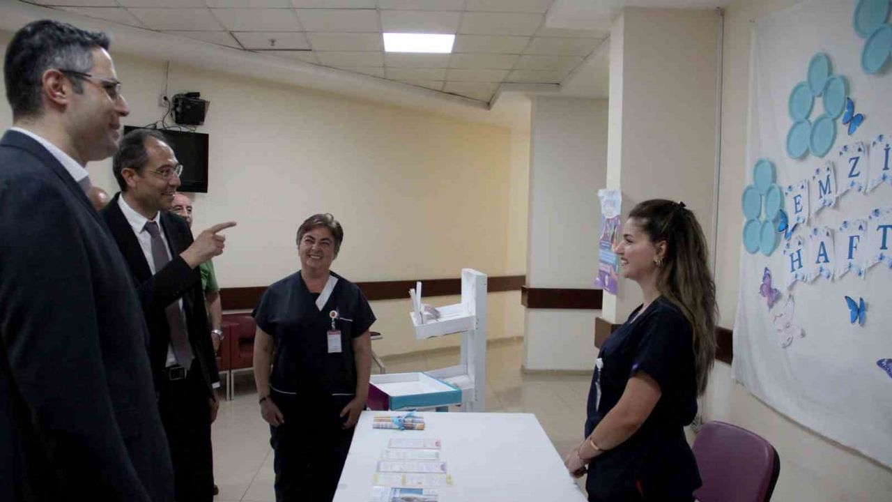 İl sağlık yöneticileri Tarman kliniğinde hizmetleri ve onarımı değerlendirdi