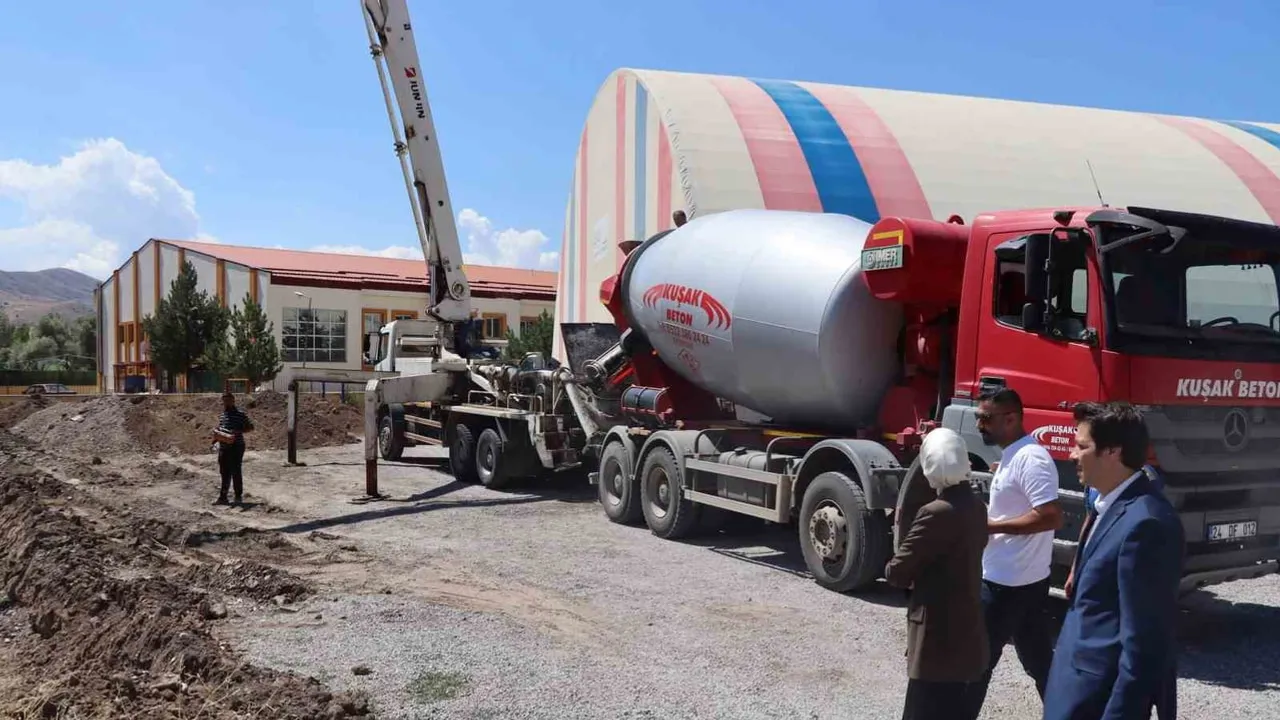 İlçenin erken eğitimine katkı: Tercan’da kreş temeli atıldı