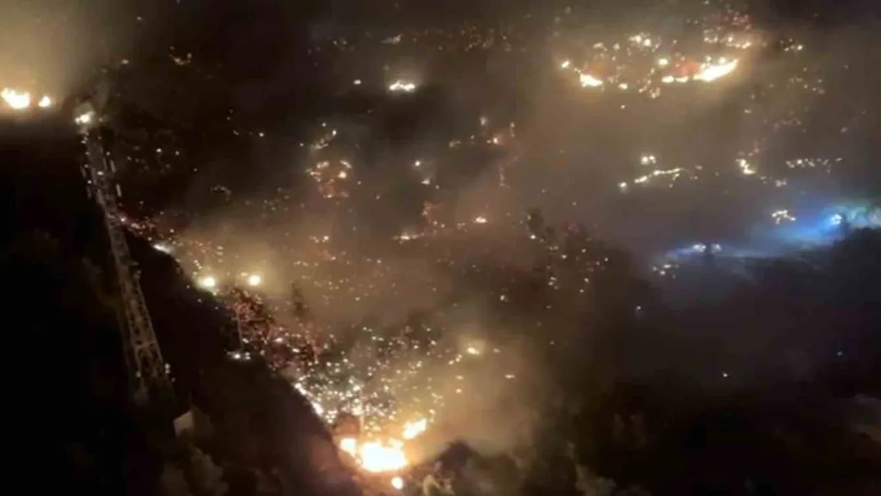 İlk yerli yangın söndürme helikopteri 'Nefes' Fethiye'deki yangında belirleyici rol oynadı