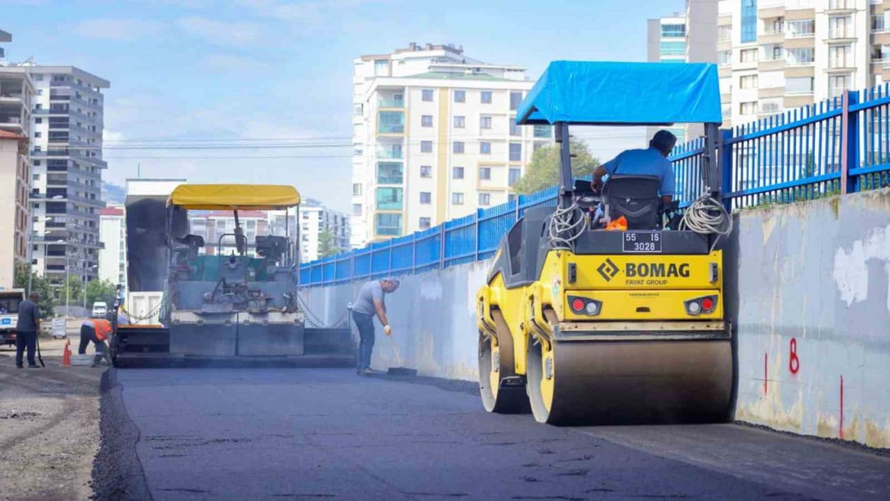 İlkadım'da güvenli ve estetik yollar için kapsamlı seferberlik
