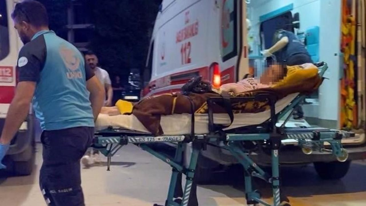 İnegöl'de alevlerin arasında kalan anne ve engelli kız kurtarıldı