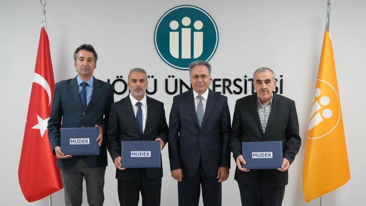 İnönü Üniversitesi üç mühendislik bölümü için MÜDEK akreditasyonu aldı