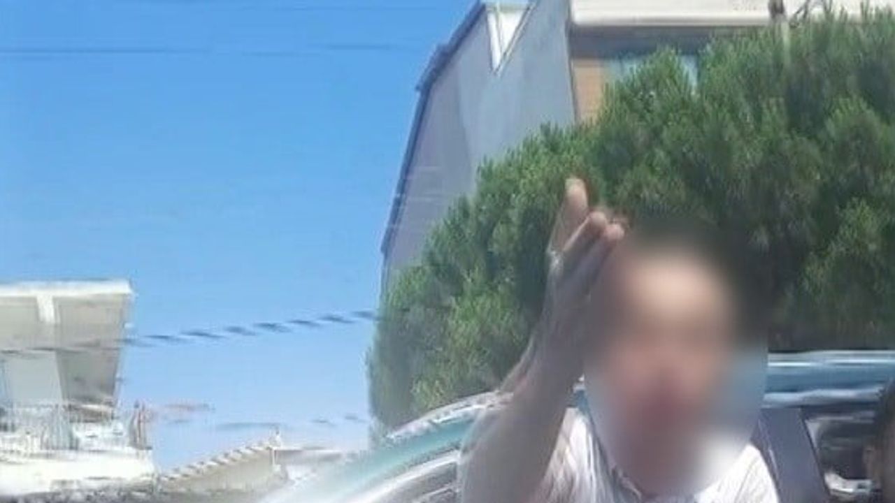 İzmir otoyolunda hız gerilimi taşlı saldırıya dönüştü