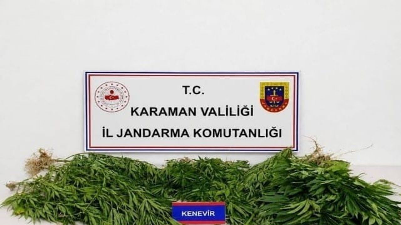 Jandarma Karaman'da bir haftada 34 kişiyi yakaladı, 4 kişi tutuklandı