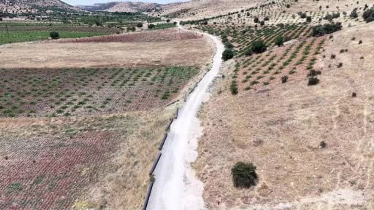 Kabala'nın 40 yıllık ana isale hattı düktil borularla yenileniyor