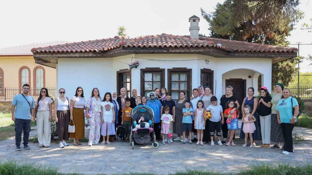 Kadıköy engelsiz yaşam merkezi öğrencileri Yörük Ali Efe müzesinde zaferi öğrendi