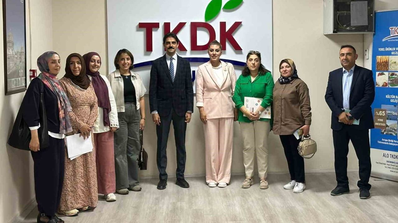 Kadın girişimciler kırsalda yatırım fırsatlarını TKDK'da masaya yatırdı