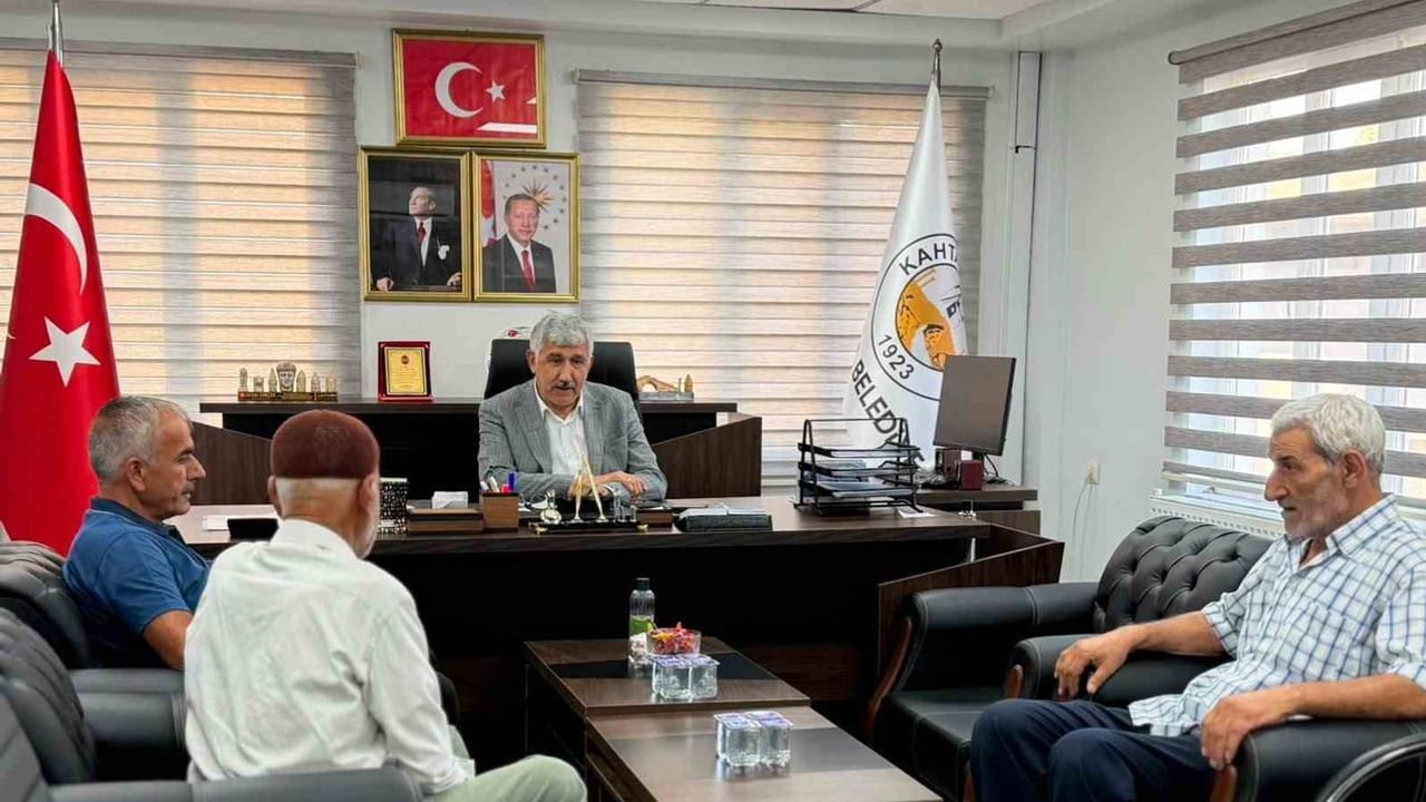 Kahta'da belediye kapısı halka açık, sorunlara hızlı çözüm hedefi