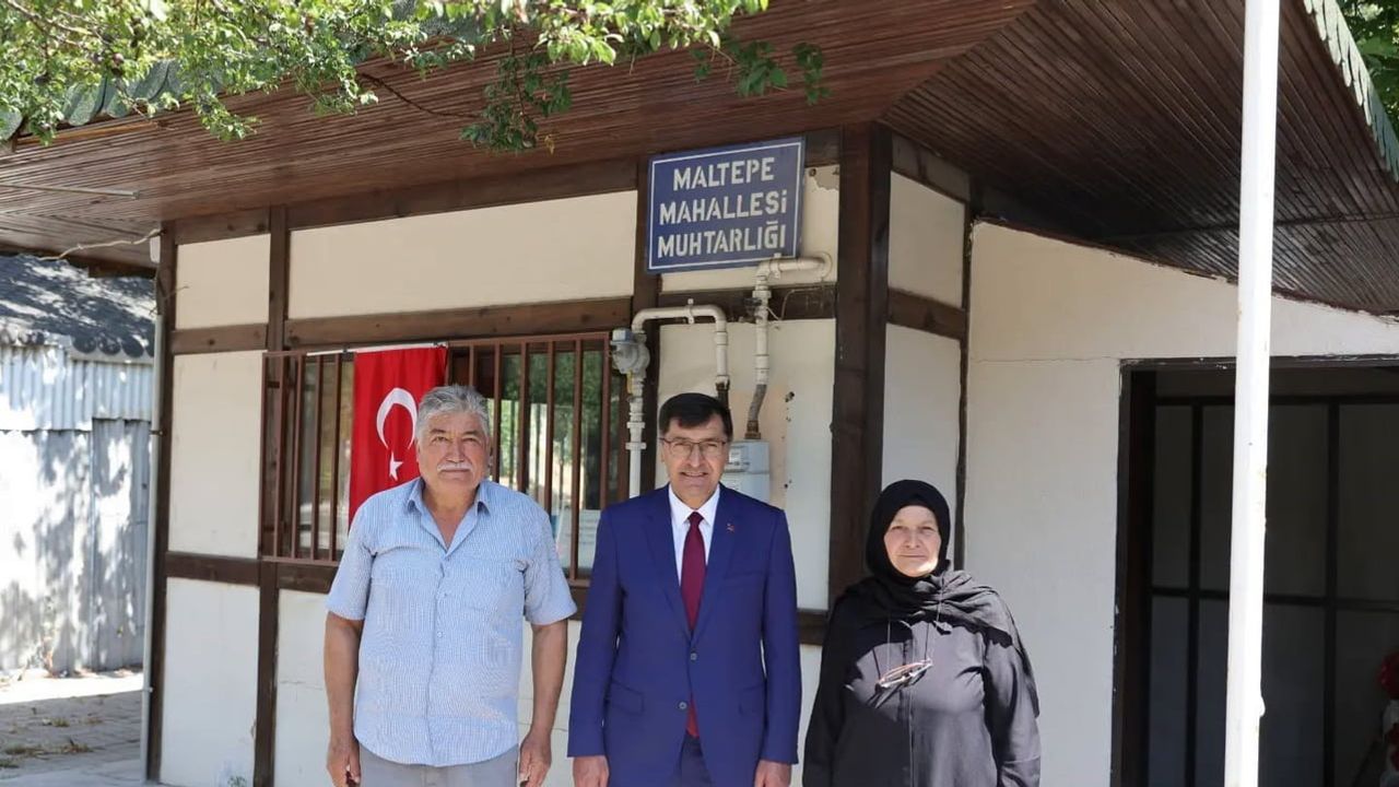 Kahveci Maltepe'de sakinlerle bir arada: ihtiyaçlar yerinde tespit edildi