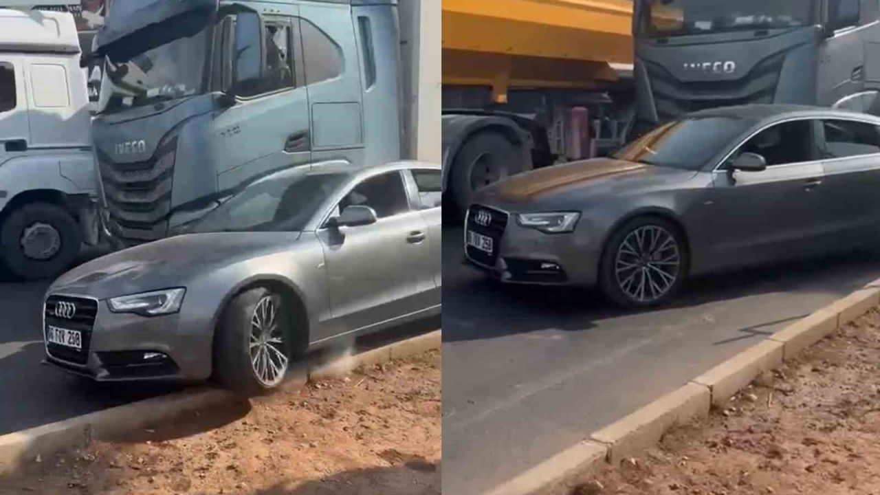 kaldırım taşıyla kırılan cam sonrası trafikte gerginlik 180 bin lira ceza getirdi