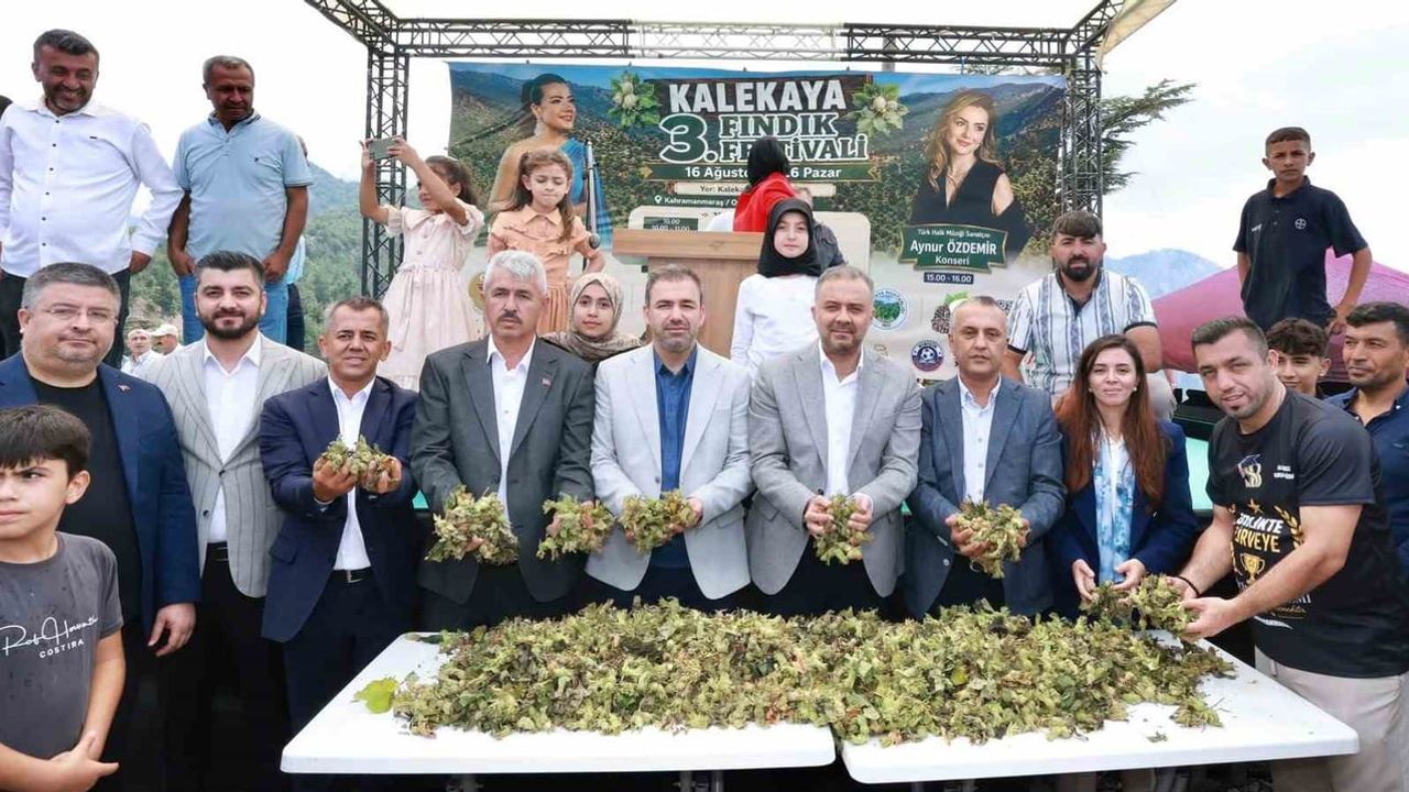 Kalekaya'da fındık bereketi: Kahramanmaraş'ın Karadeniz'i festivale ev sahipliği yaptı