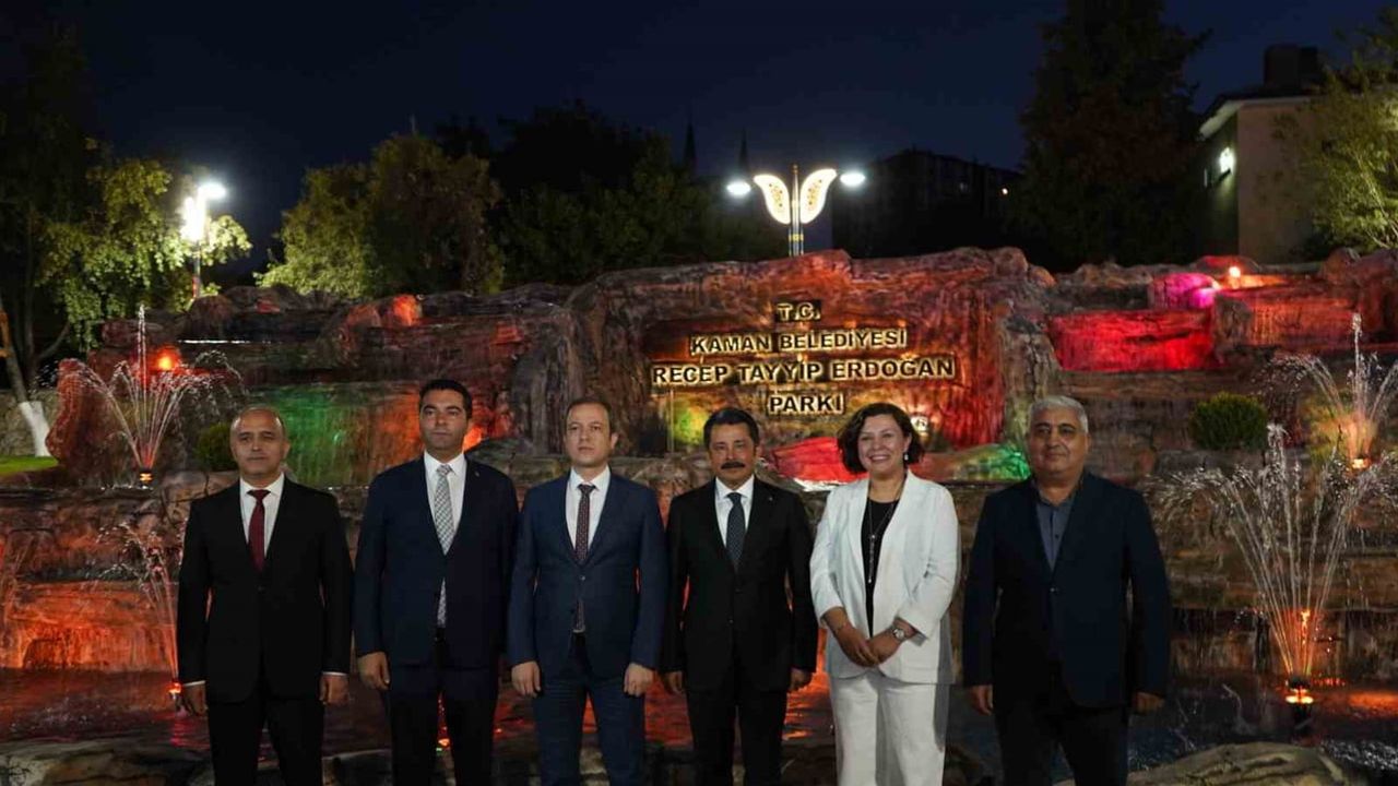Kaman’a yeni nefes: Recep Tayyip Erdoğan parkı hizmete açıldı