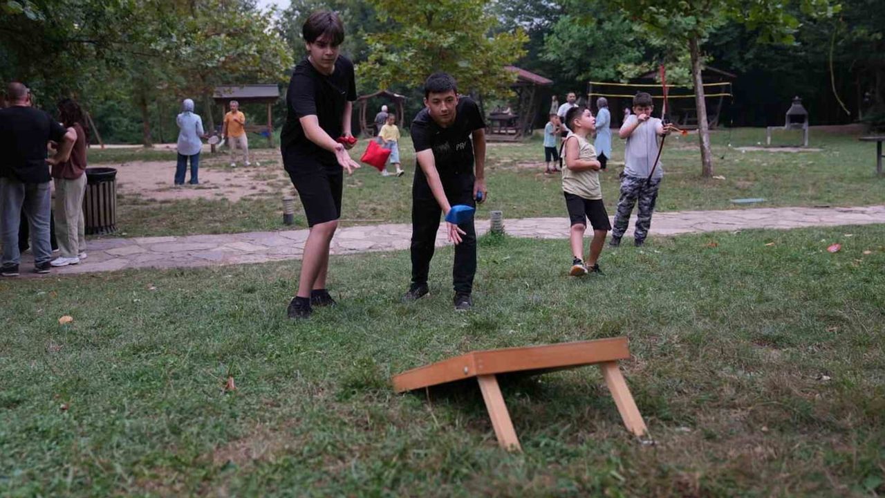 Kamp sevinci Aydınpınar'da yazıldı