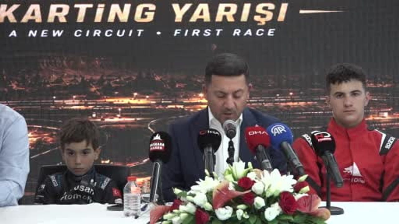 Kapadokya motor sporları kompleksi açılışını kartingle yapıyor
