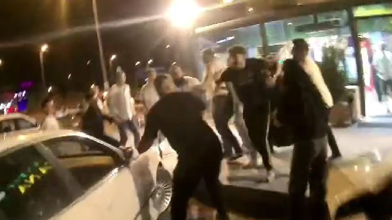 Karabük 100. Yıl Mahallesi'nde bakış tartışması yumruklu kavgaya dönüştü
