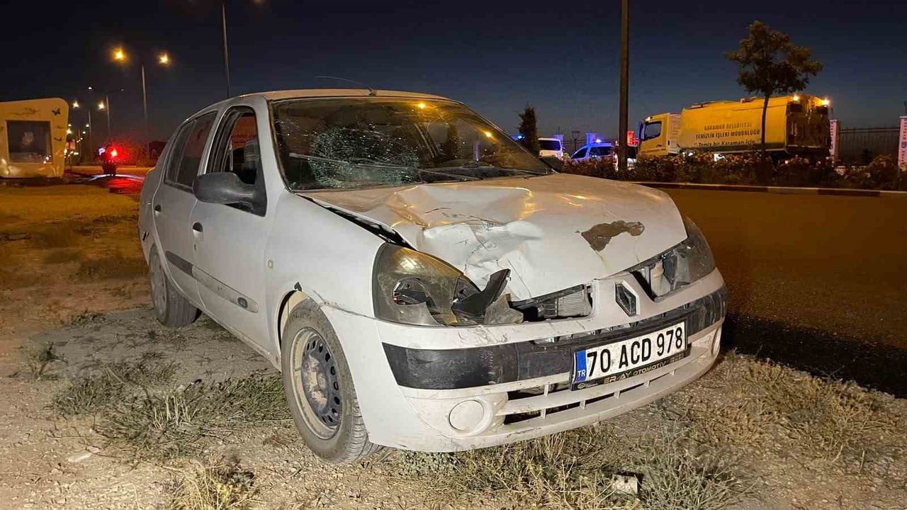 Karaman'da alkollü sürücünün arkadan çarpışı: baba hayatını kaybetti, 7 yaşındaki oğlu yaralandı