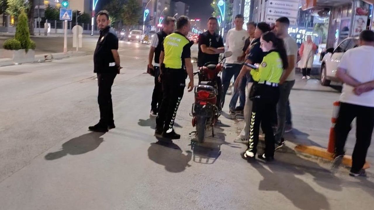 Karapınar'da drone destekli geniş kapsamlı huzur denetimi