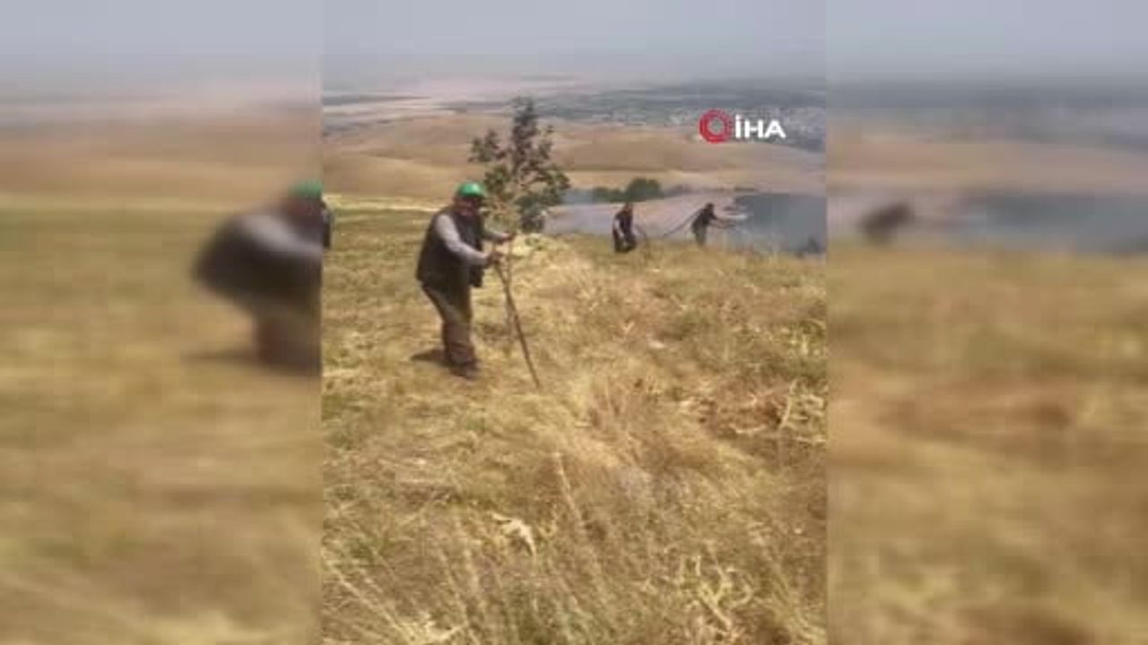 Karlıdere'deki örtü yangını Muş ekiplerinin koordineli müdahalesiyle kontrol altına alındı