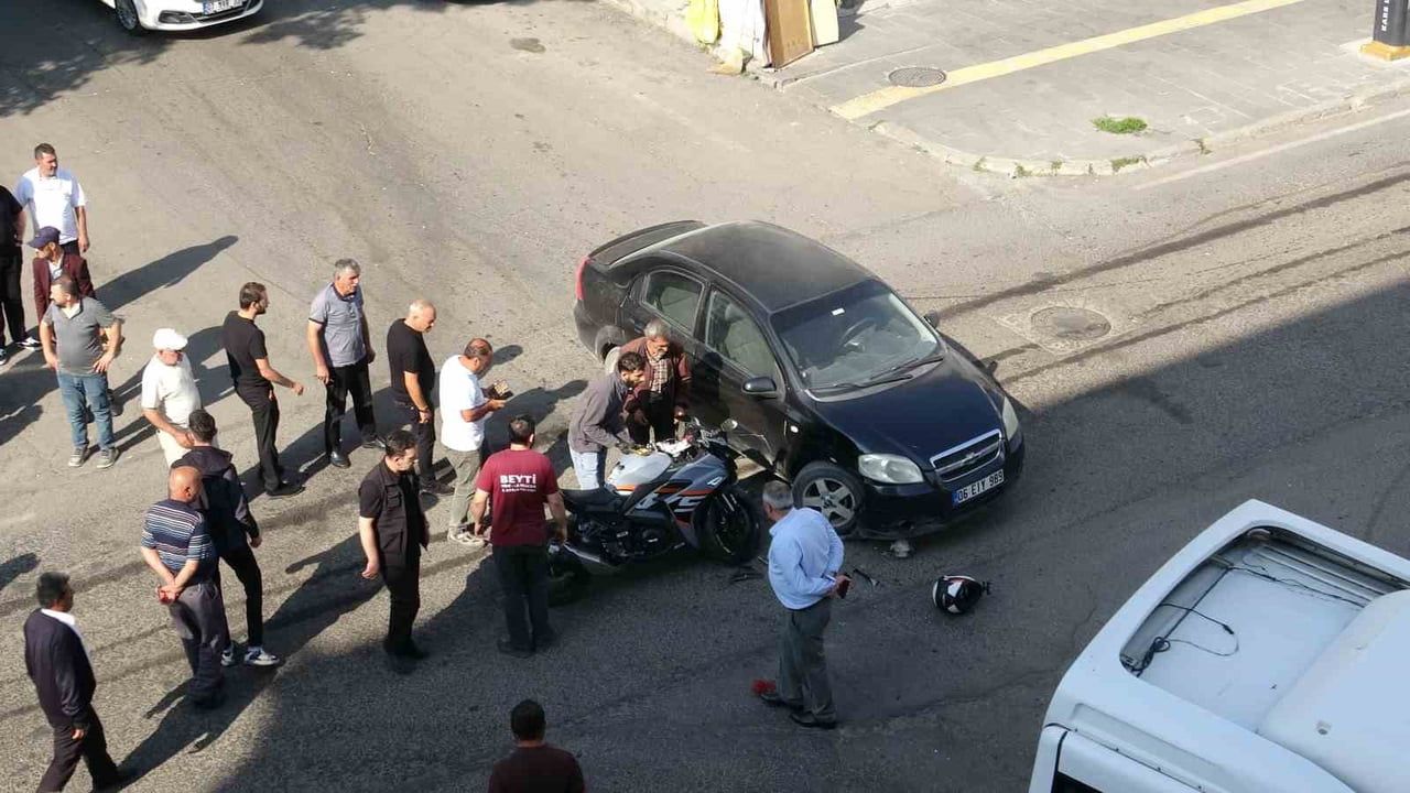 Kars'ta kavşakta bırakılan motosikletin sürücüsü kayıplara karıştı