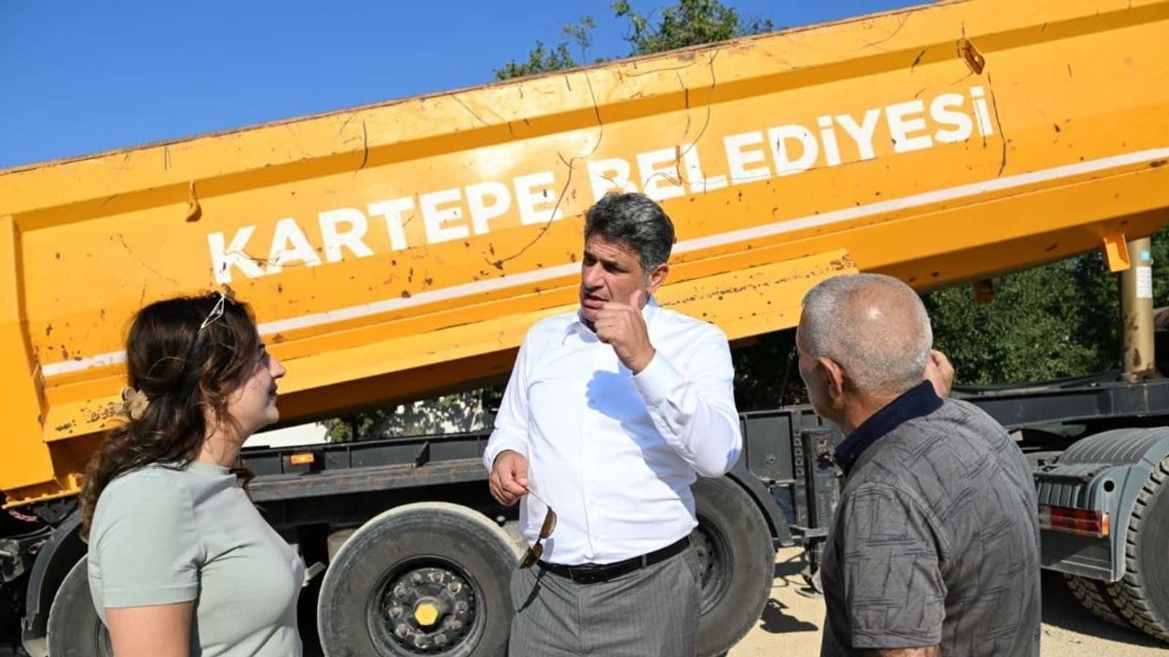 Kartepe’de mahalle ulaşımında dört sokakta asfalt mesaisi