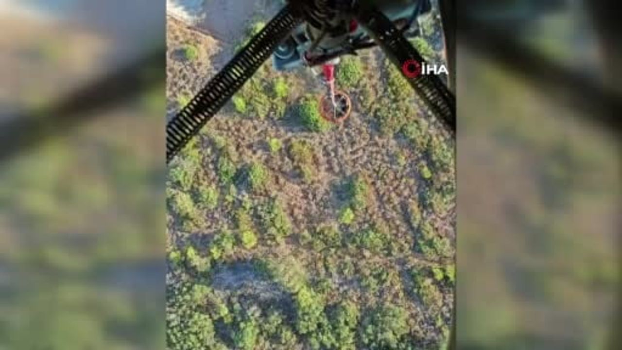 Kaş'ta alevleri durdurma çabası: havadan ve karadan müdahale devam ediyor
