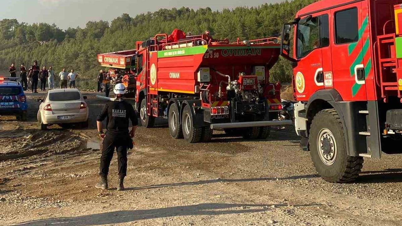 Kaş'ta yangında tahliyede gönüller hayvanlara da yöneldi