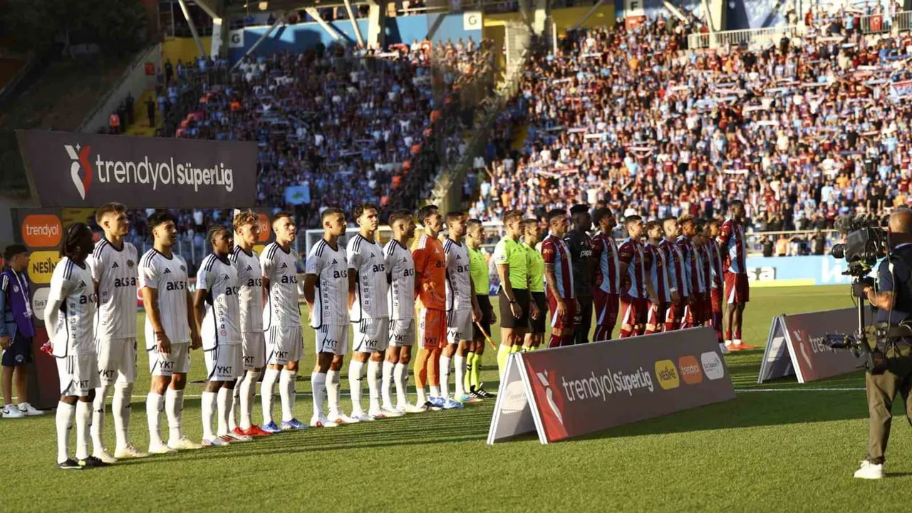Kasımpaşa ile Trabzonspor sahada eşit kaldı: ilk 15 dakika golsüz