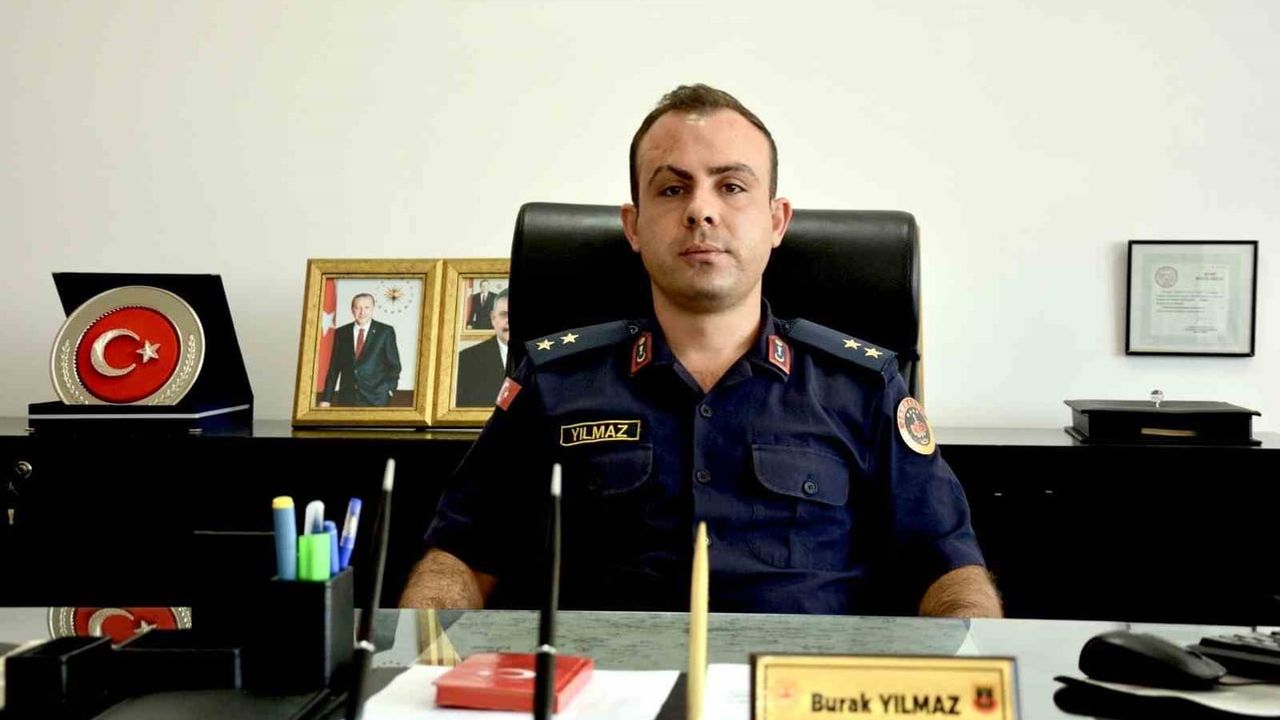 Kavak'ta güvene odaklanan yeni jandarma komutanı göreve başladı