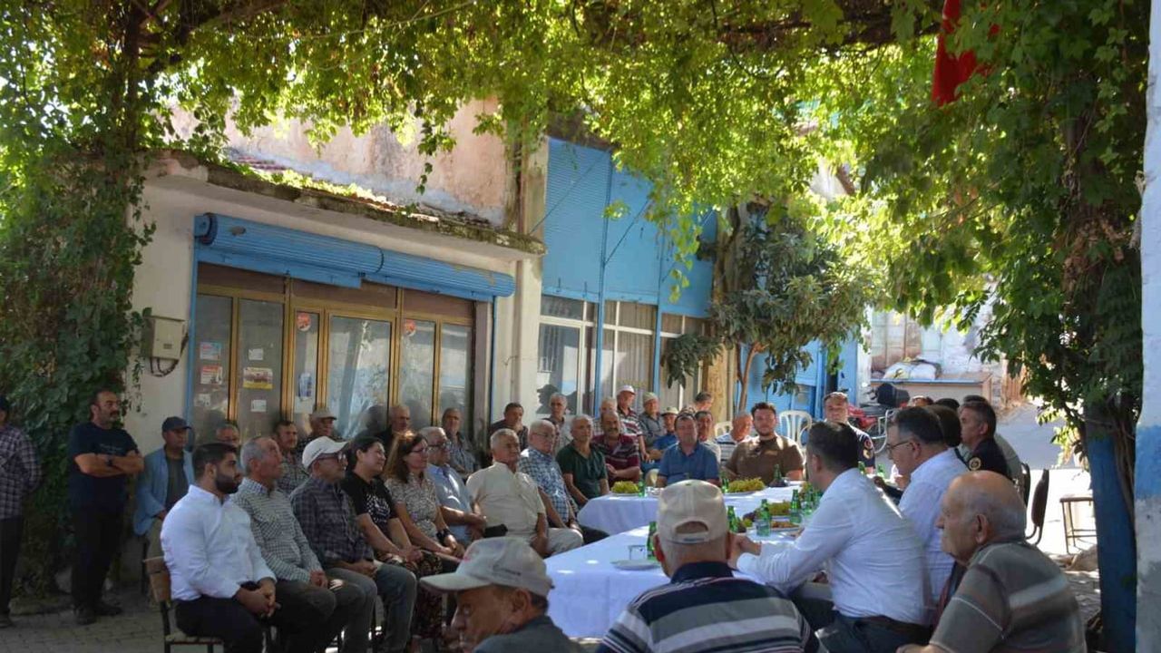 Kaymakam Güldoğan mahallelerde halkın önceliklerini not aldı