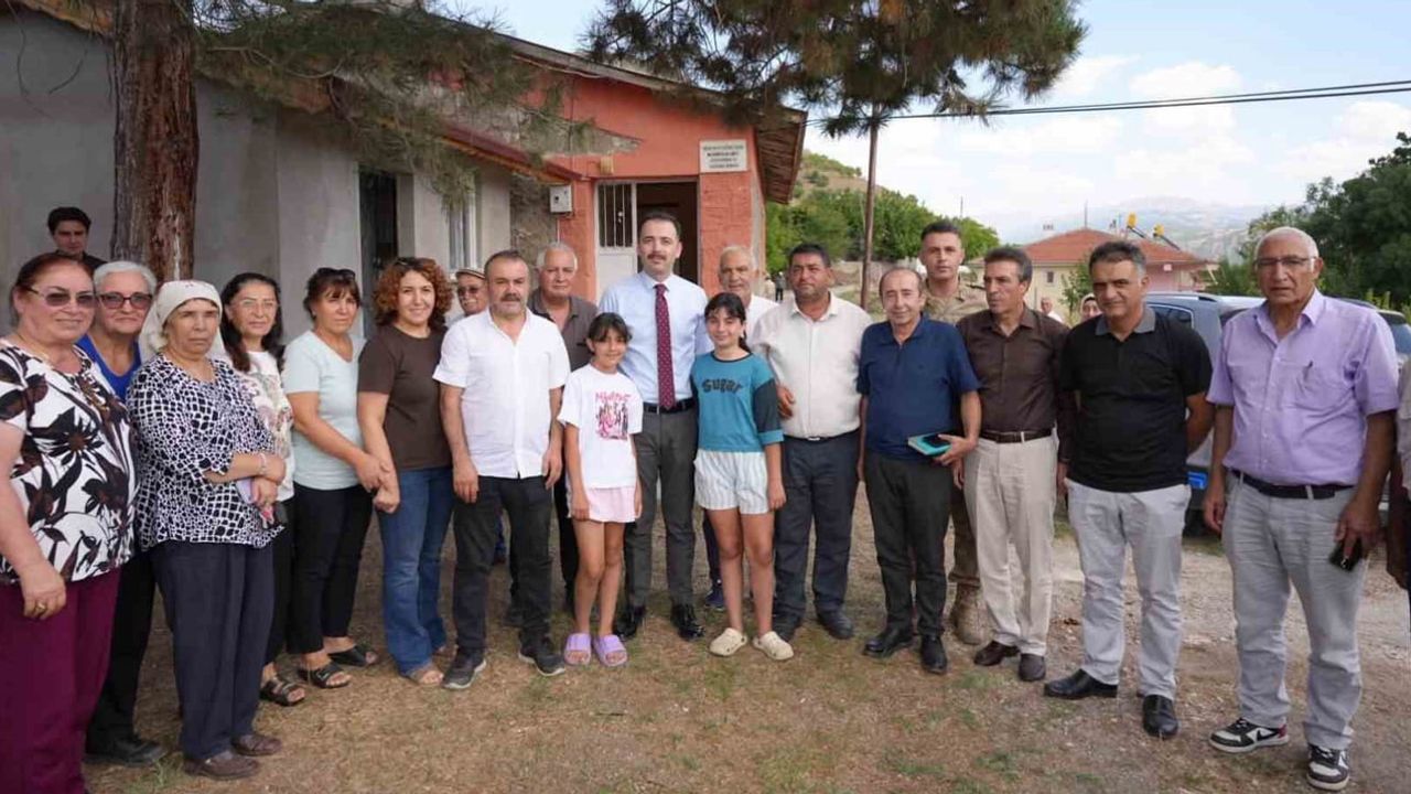 Kaymakam Hacı Osman Hökelekli köylerde talepleri yerinde dinledi