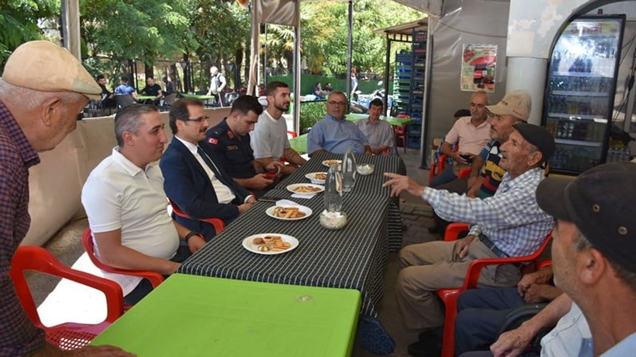 Kaymakamdan 112 çağrısı: Çamurhamamı'nda yangına karşı tedbirler vurgulandı