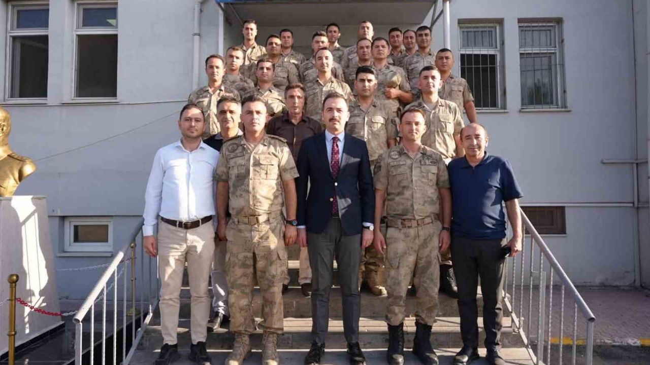 Kaymakamın Tanyeri karakolu ziyareti: bölge güvenliği yerinde değerlendirildi