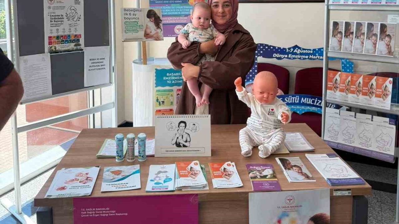 Kaynaşlı’da emzirme bilinci: anne sütünün önemi vurgulandı