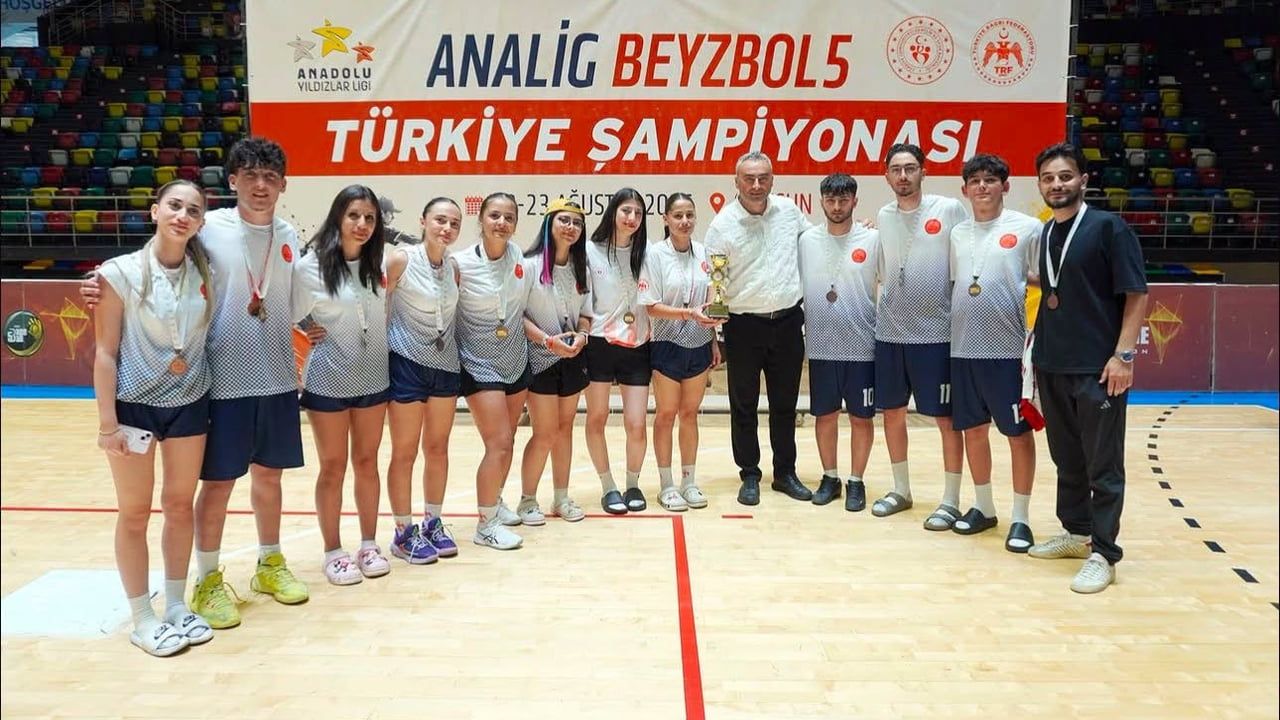 Kayseri beyzbolda yükselişini sürdürdü: ANALİG'de Türkiye dördüncüsü