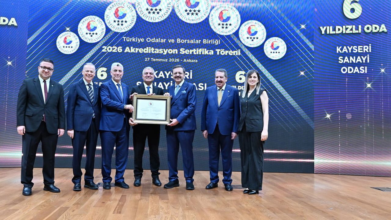 Kayseri'de 60. yıl sanayi gecesine bakan Ömer Bolat ve TOBB başkanı M. Rifat Hisarcıklıoğlu katılacak