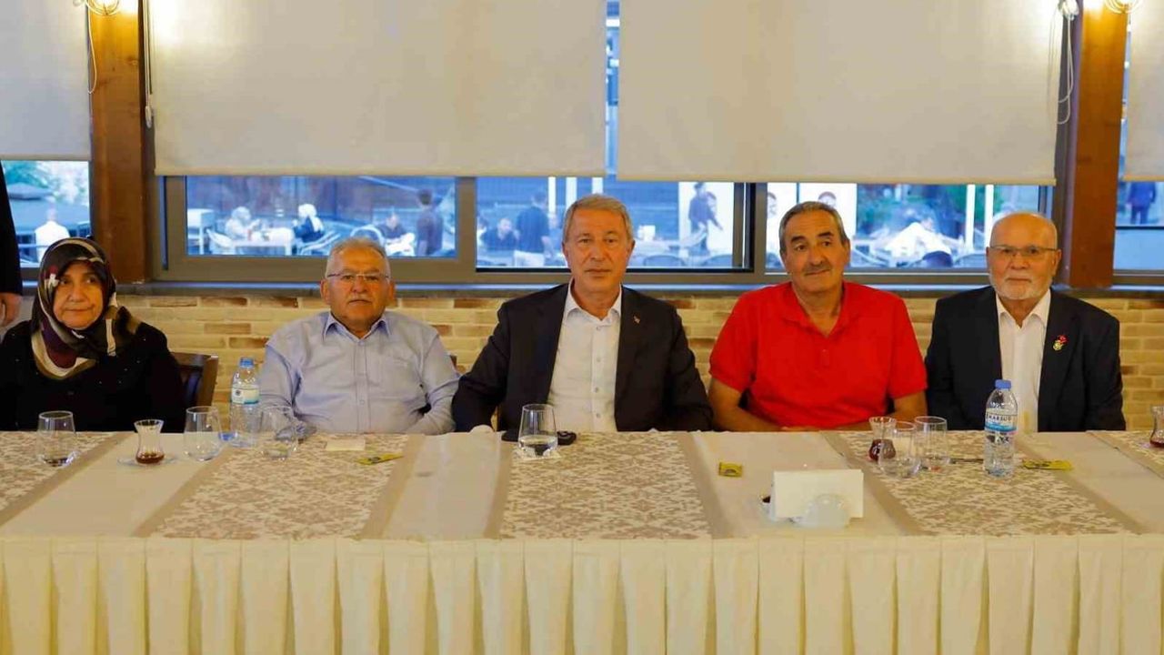 kayseri’de başkanlar şehit aileleri ve gazilerle buluştu