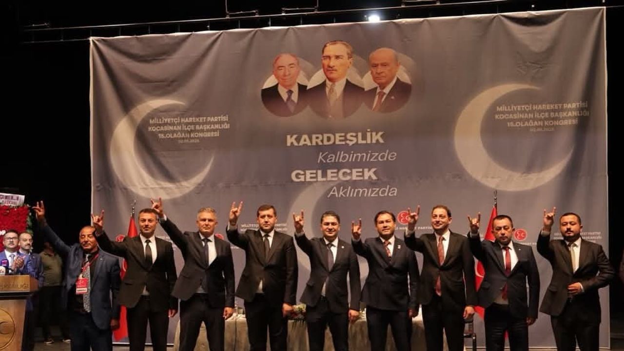 Kayseri'de MHP teşkilatından birlik vurgusu: 10 ilçede kongre tamamlandı