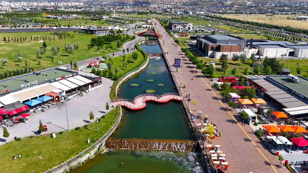 Kayseri’de Recep Tayyip Erdoğan millet bahçesi hizmet alanını genişletiyor