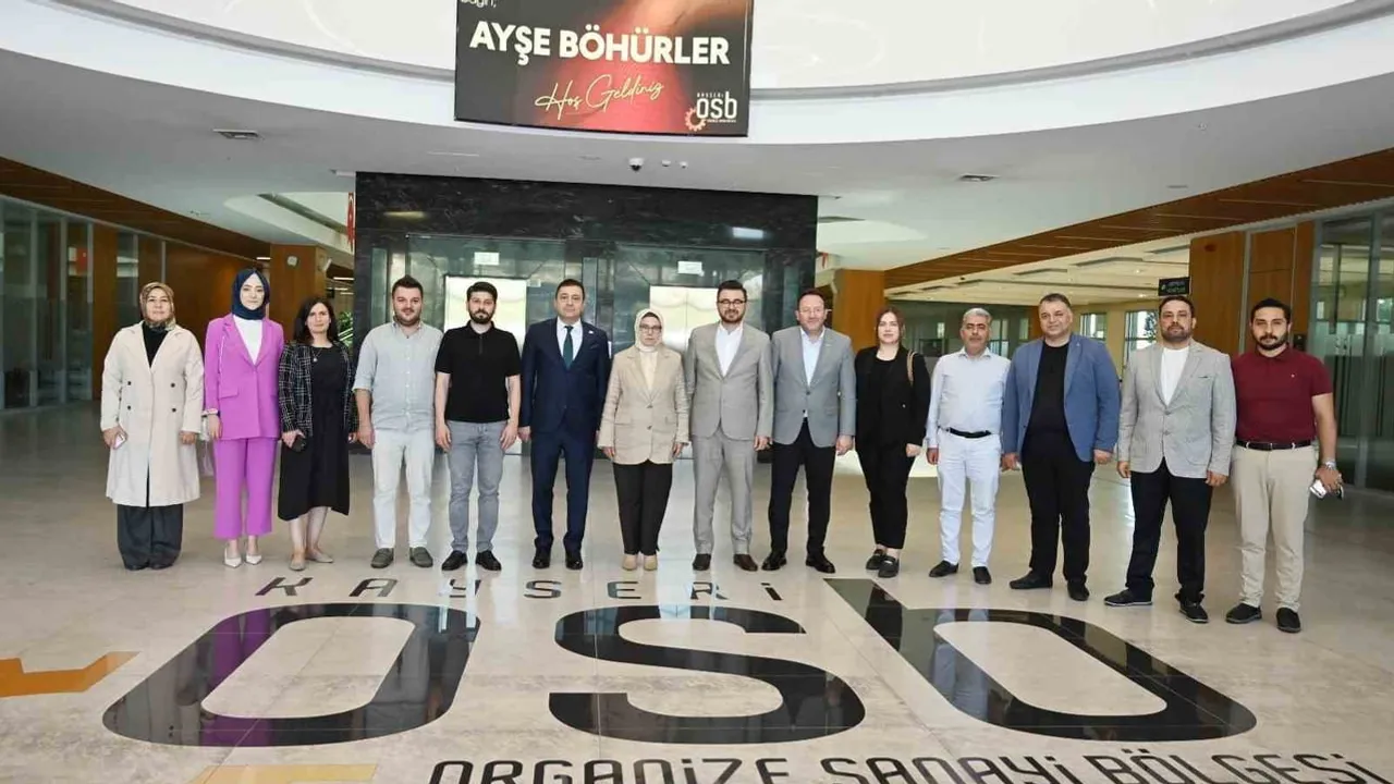 Kayseri OSB ve siyasetçiler suriye pazarına açılma için ortak adım attı