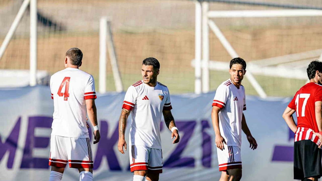 Kayserispor'un 2-8. hafta maç takvimi açıklandı