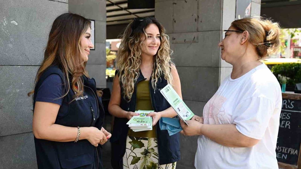 Kemer'de esnafa sıfır atık eğitimi: ambalajlar ayrı toplanmalı