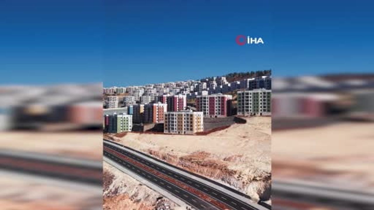 Kentsel dönüşümle Kilis'e 2 bin 569 yuva teslim edildi