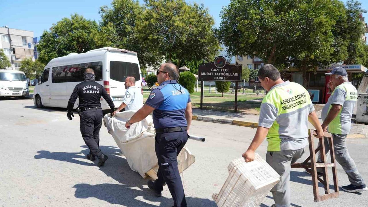 Kepez'te pazar çevresinde kamusal alanların kullanılabilirliği yeniden sağlandı